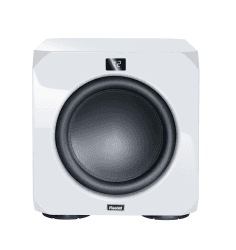 Magnat Omega CS 12, leistungsstarker Aktiv-Subwoofer für Tiefe und präzise Bässe für Heimkino und Musik - Elegantes, Zeitloses Design mit hervorragendem Sound Weiß Angebot bei HelloDeals