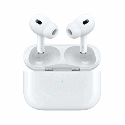 AirPods Pro (2nd generation) with MagSafe Charging Case (USB-C), weiß (Generalüberholt) Angebot bei HelloDeals