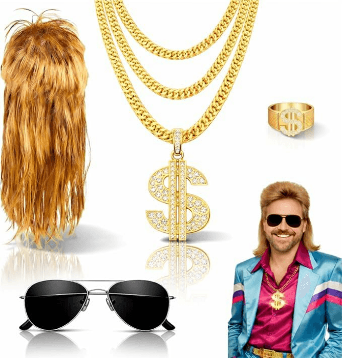 TK Gruppe Timo Klingler Trainingsanzug Outfit Overall - neon - 80er 90er Jahre für Retro Bad Taste Jogginganzug Herren & Damen - Fasching & Karneval unisex Mehrfarbig Angebot bei HelloDeals
