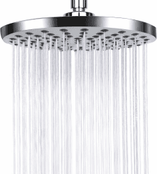 AiQInu 9.6 Zoll Runder Duschkopf Regendusche,Verstellbarer Kopfbrause Wassersparend mit Anti-Kalk-Düsen,Wasserfall-Duschkopf aus Edelstahl,Durchmesser 24.5cm 9.6 inch-Round Angebot bei HelloDeals