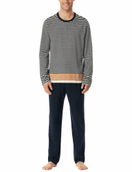 Schiesser Herren Schlafanzug, Nachtblau Nachtblau_183127 50 Modern Angebot bei HelloDeals