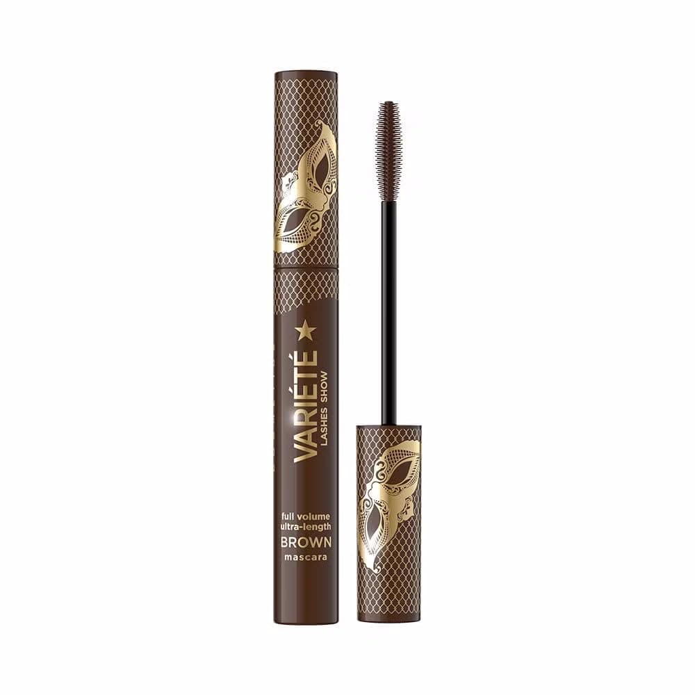 Eveline Cosmetics Variété Mascara Braun Wimperntusche für Volumen und Verlängerung Braun 10 ml (1er Pack) Angebot bei HelloDeals