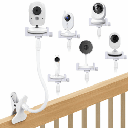 OFFCUP Babyphone Halterung Flexibel Baby Kamera Halter Kamera Halterung Handyhalter Baby Monitor Halterung Kompatibel für Philips Avent Momcozy ieGeek BOIFUN GHB Hellobaby Babyphone Clip + Card Slot Angebot bei HelloDeals