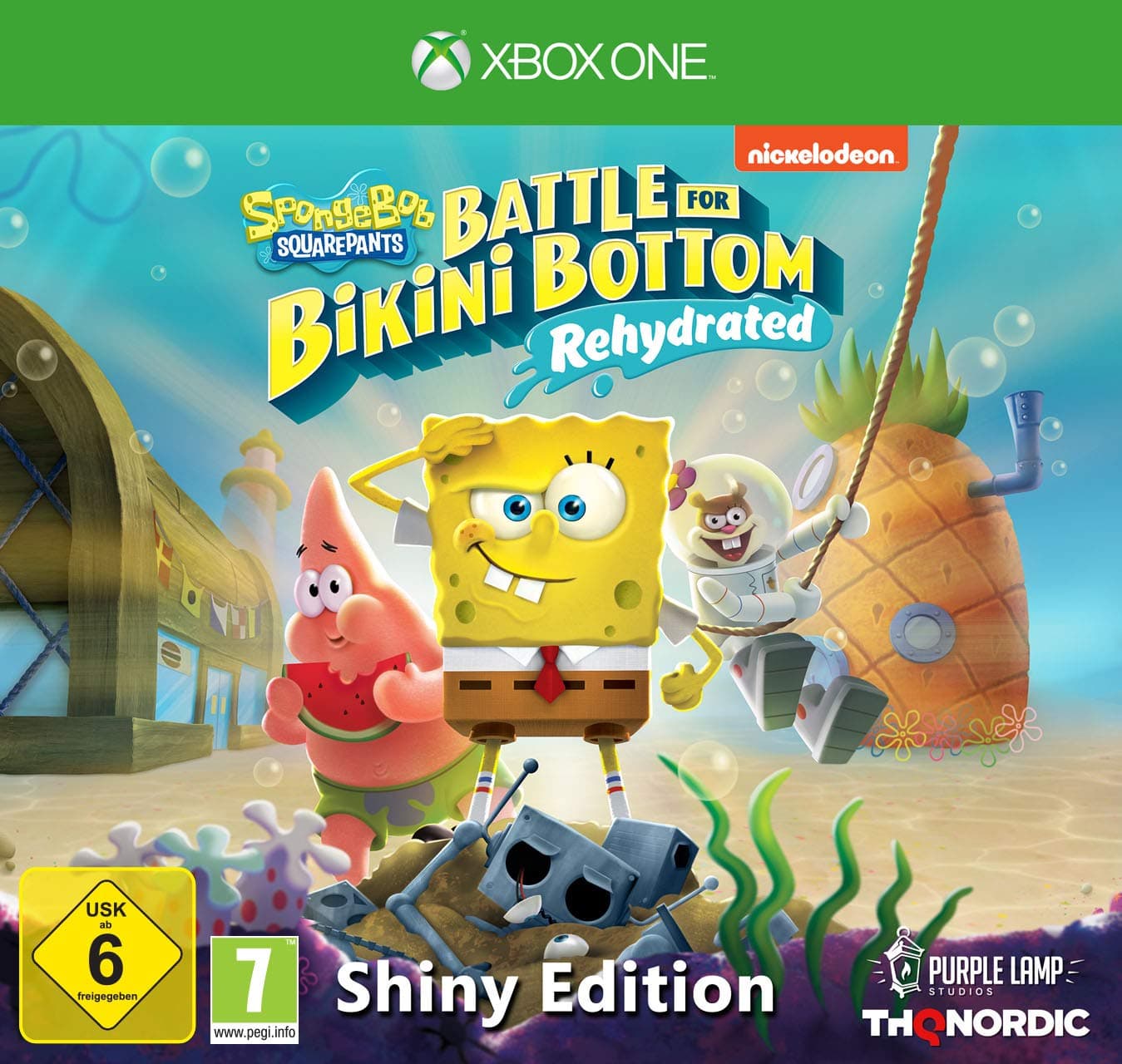 Spongebob SquarePants: Battle for Bikini Bottom - Rehydrated - Shiny Edition (XONE) Angebot bei HelloDeals