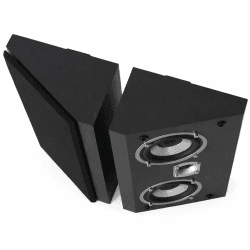 Dynavoice Magic FX-4 – Paar Dolby Atmos Höhenlautsprecher | Schwarz | Stoffgitter Schwarz | 28,8° Abstrahlwinkel | Wand- oder Deckenmontage Angebot bei HelloDeals