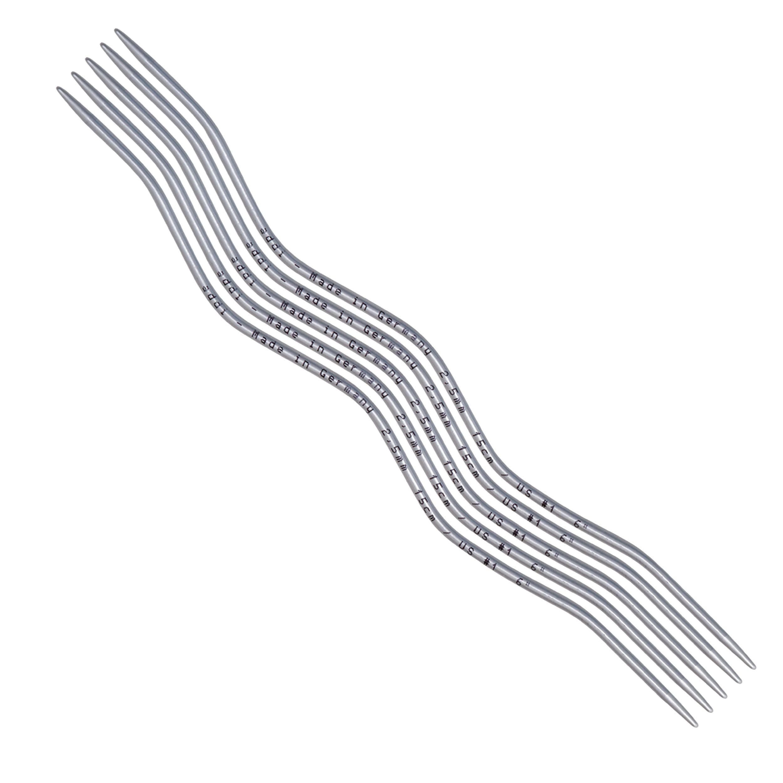 Addi CrasySnake Strumpfstricknadeln 15 cm 2,5 mm – 1 Stück 15 cm - 2.50 mm (UK 12 / US 1-2) Angebot bei HelloDeals