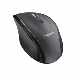 Logitech M705 Marathon Kabellose Maus, 2,4 GHz mit USB-Unifying-Empfänger, 1000 DPI, 5 programmierbare Tasten, 3-Jahres-Batterie, Kompatibel mit PC, Mac, Laptop und Chromebook - Grau Business Verpackung Angebot bei HelloDeals