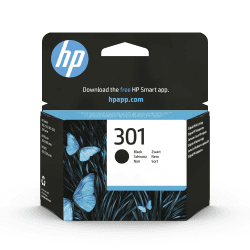 HP 301 Schwarz Original Druckerpatrone Schwarz Standard Angebot bei HelloDeals