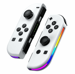 Pogriko Switch Controller, Wireless Controller für Switch/OLED/Lite mit RGB LED/6-Achsen/Vibration/Aufwachen Angebot bei HelloDeals