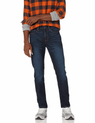Amazon Essentials Herren Slim-Fit-Jeans - Auslauffarben 36W / 34L Indigo Waschung Angebot bei HelloDeals