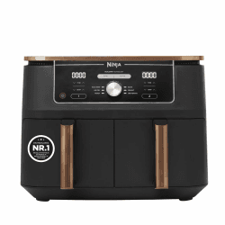 Ninja Foodi MAX Dual Zone Heißluftfritteuse [AF400EUCP] Amazon Exclusive, ‎2470 Watt , 9,5 L, 2 Heißluft-Frittierfächer, 6 Funktionen, 27 x 41.5 x 32.5 cm, Kupfer/Schwarz Kupfer/Schwarz 9,5L Angebot bei HelloDeals