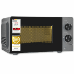 Exquisit Mikrowelle | 20 l Garraum, 700 W Leistung, 6 Leistungsstufen, Standgerät | Auftau-Programm, manuelle Steuerung, mechanische Zeitschaltuhr, Innenbeleuchtung, Glas-Drehteller | MW850-070 grau Modern Grau Angebot bei HelloDeals