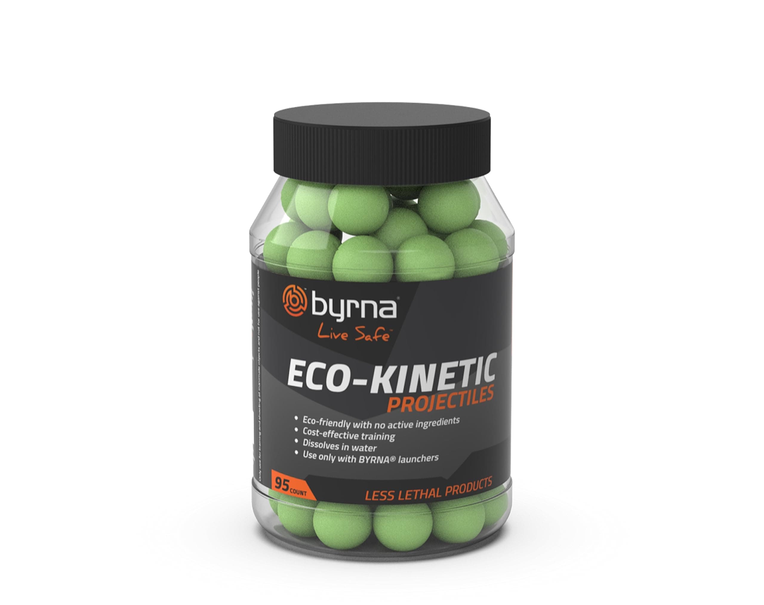 Byrna Eco-Kinetic Projectiles (400 Stück), 95 Count Angebot bei HelloDeals