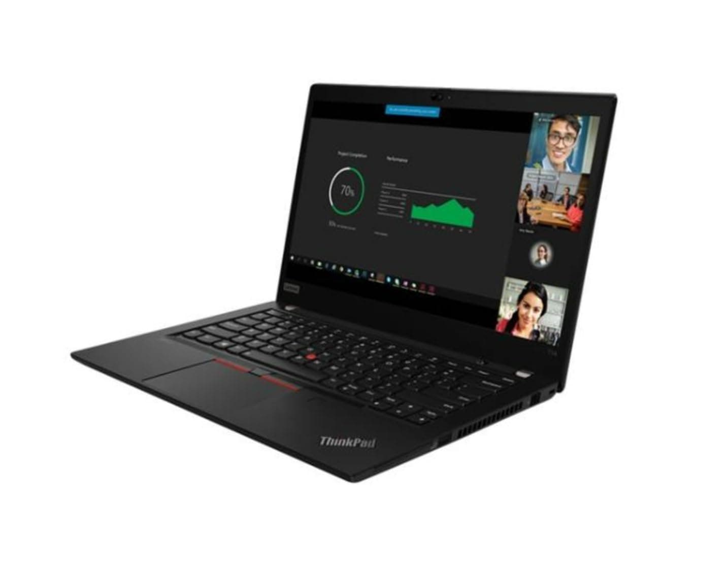 Lenovo Thinkpad T14 Gen 2 14" Notebook, Intel i5-1145G7 2.4Ghz (4.2Ghz Turbo), 16GB RAM, 256GB M2 SSD, Full HD, Touchscreen, BT 5.1, Windows 11 Pro, Tastatur QWERTZ Deutsche Angebot bei HelloDeals