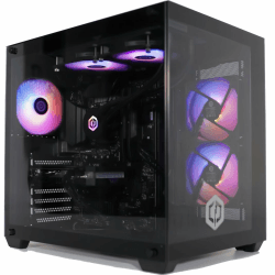 CyberPowerPC Luxe Gaming-PC - AMD Ryzen 7 9800X3D, Nvidia RTX 5080 16GB, 32GB RAM, 1TB NVMe SSD, 850W 80+ PSU, Wasserkühlung, Windows 11, Ark RGB 9800X3D Nvidia RTX 5080 16GB Grafikkarte Angebot bei HelloDeals