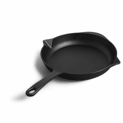 BURNHARD Gusseisen Pfanne Ø30 cm, Bratpfanne, Pre-Seasoned - Für Gasgrill, Backofen und alle Herdarten inkl. Induktion Gusseisen Bratpfanne 30 cm Angebot bei HelloDeals