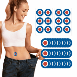 Abnehmen Patch, Abnehmpflaster, 60 Stück Slim Patch Metabalance Gewichtsverlust Aufkleber, Natürliche Pflanzenextrakte, fettverbrennung am bauch, Eimer Taille, Bauchfett Taille, Anti Cellulite rot Angebot bei HelloDeals