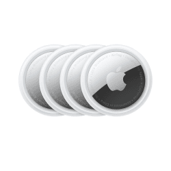Apple AirTag (1. Generation) 4er Pack - Finde und behalte Deine Sachen im Blick: Schlüssel, Geldbörsen, Gepäck, Rucksäcke und mehr. Einfaches Einrichten mit iPhone oder iPad. Austauschbare Batterie Packung mit 4 Angebot bei HelloDeals