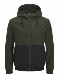 JACK & JONES Herren Jjerush Hood Bomber Noos Pls Bomberjacke XL Duffel Bag Angebot bei HelloDeals