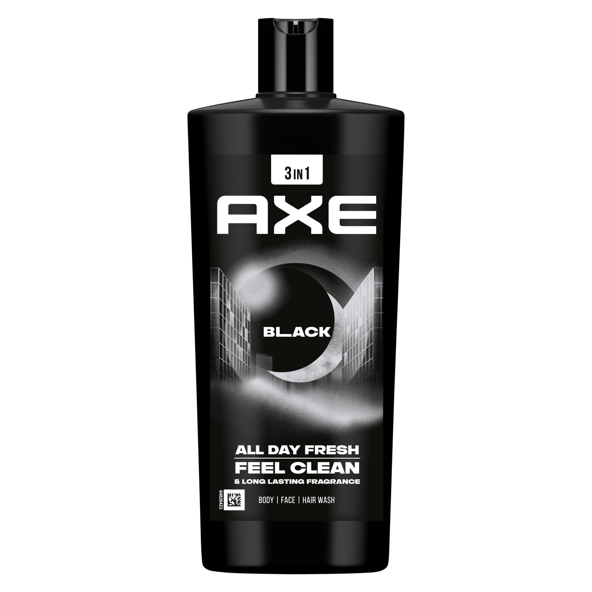 Axe 3-in-1 Duschgel & Shampoo Black XL für langanhaltende Frische und Duft dermatologisch getestet 700 ml 1 Stück 700 ml (1er Pack) Angebot bei HelloDeals