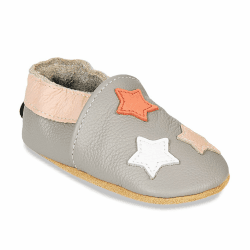 HMIYA Weiche Leder Krabbelschuhe Babyschuhe Lauflernschuhe mit Wildledersohlen für Jungen und Mädchen 0-6 Monate 6-12 Monate 12-18 Monate 18-24 Monate 12-18 Monate Hellgrau Sx Angebot bei HelloDeals