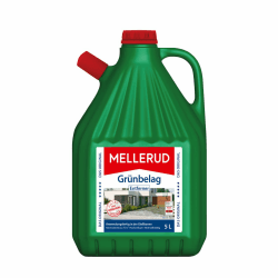 MELLERUD Grünbelag Entferner | 1 x 5 l | Grünbelagentferner & Steinreiniger - Effizientes Reinigungsmittel zum Entfernen von Algen und Grünbelag Angebot bei HelloDeals