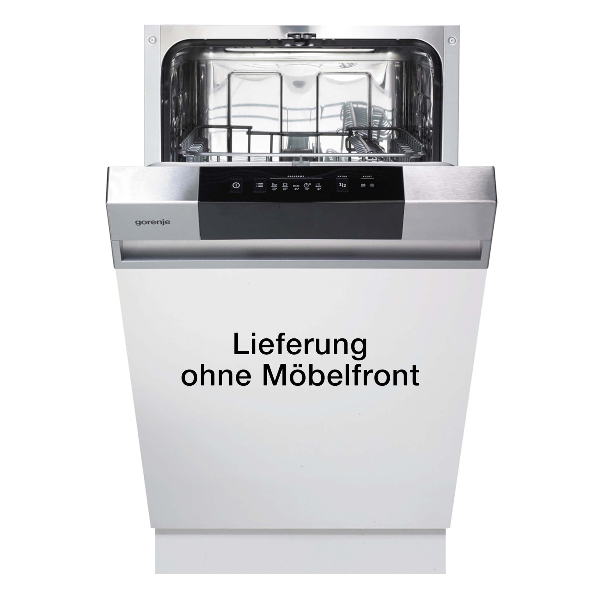 Gorenje GI520E15X Teilintegrierbarer Einbaugeschirrspüler teilintegriert, E, Inox Angebot bei HelloDeals