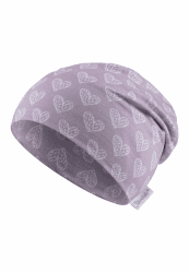 Sterntaler Mädchen Beanie-Mütze Beanie Herzen 51 flieder Angebot bei HelloDeals