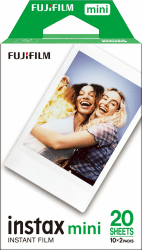 INSTAX Mini Film Standard (20/PK) 2 Pack White Border Angebot bei HelloDeals