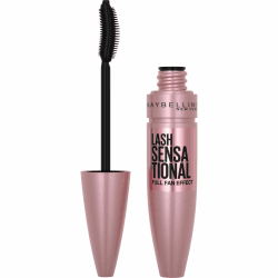 Maybelline New York Lash Sensational Voller-Wimpern-Fächer Mascara für voluminöse Wimpern, 2-in-1 Wimpern-Entfalter-Bürste für den Fächer-Effekt, Farbe: Very Black, 9,5ml Angebot bei HelloDeals