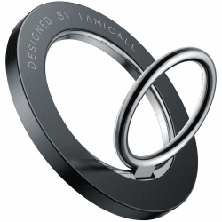 Handy Ring Halterung Magnetisch für MagSafe - Lamicall 360° Drehung Handy Griff Halter Fingerhalter für iPhone 17/16/15/14 Pro Max Plus, 12/13 Pro Max, Smartphone mit Metallring, Zubehör für MagSafe -Schwarz Angebot bei HelloDeals