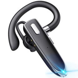 Headset Bluetooth 6.1 Kabellos Kopfhörer 24 Std Spielzeit mit CVC8.0 Dual Mikrofon und Mute Funktion Zwei-Geräte-Verbindung In Ear Kopfhörer Freisprech Handy Ohrhörer für Autofahren/Business/Büro Carbon Schwarz Angebot bei HelloDeals