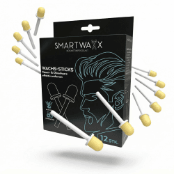 12 Wachs-Sticks zur Entfernung von Nasen- & Ohrenhaaren | Die hygienische und langanhaltende Art der Nasenhaarentfernung ohne Trimmer | In 15 Sekunden einsatzbereit, sanft zur Haut 12 stück (1er Pack) Angebot bei HelloDeals