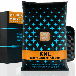 Luftentfeuchter für Autos - XXL Entfeuchter-Kissen 1,2kg für beschlagene Autoscheiben - mit Indikator-Fenster und Anti-Rutsch-Pad 1x 1,2kg Angebot bei HelloDeals