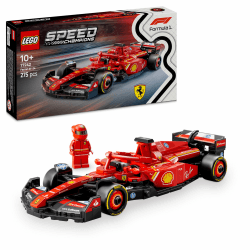 LEGO Speed Champions Ferrari SF-24 F1 Rennauto - Spielzeug mit Formel 1 Minifigur zum Sammeln - Bauset für Kinder - Sammlerstück - Geschenk für Jungen & Mädchen ab 10 Jahren oder erwachsene Fans 77242 Ferrari SF-24 F1 Race Car 77242 Angebot bei HelloDeals