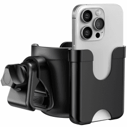 Getränkehalter für Kinderwagen Buggy Zubehör, Guiseapue Universal Becherhalter Kaffeehalter Kinderwagen Rollator Rollstuhl Fahrrad Cup Holder, Baby Erstausstattung Neugeborene, Geschenke für Neu Mama Schwarz Angebot bei HelloDeals