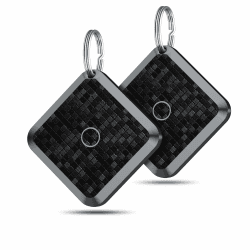 Air Smart Tag Schlüsselfinder 2er Pack, Smart Key Finder Kompatibel mit Apple Wo ist? APP (iOS NUR) Smart Bluetooth Tracker für Schlüssel/Geldbörsen/Gepäck Air Tracker Tag IP67 Wasserdicht Schwarz Angebot bei HelloDeals