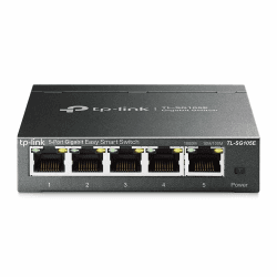 TP-Link TL-SG105E 5-Ports Gigabit Easy Smart Managed Netzwerk Switch(Plug-and-Play,Metallgehäuse, QoS, IGMP-Snooping,LAN Verteiler, zentrales Management, energieeffizient) 5 Port Angebot bei HelloDeals