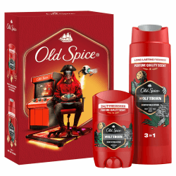 Old Spice Gamer Geschenkset für Männer mit Wolfthorn Deostick und Duschgel, 24/7 Frischhh bei täglicher Anwendung, langanhaltender Duft in Parfumqualität 150 ml (2er Pack) Angebot bei HelloDeals