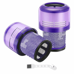 2 Stück Filters für Dyson V11 Absolute Torque Drive Animal, V15 Detect, SV14, SV22 Vacuum Cleaner, Washable Replacement Filter Accessories für Dyson Battery Vacuum Cleaner # DY970013-02 2 Stück V11 Angebot bei HelloDeals