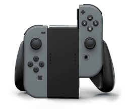 Joy-Con Comfort Grip for Nintendo Switch - Black Schwarz Angebot bei HelloDeals