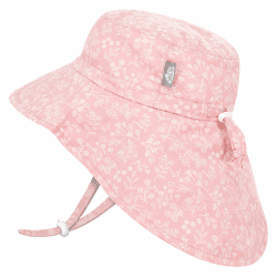 Jan & Jul Mädchen 'Grow-with-Me' Baumwoll-Xplorer-Sonnenhut mit großer Krempe 6-24 Monate Pink Prairie Angebot bei HelloDeals