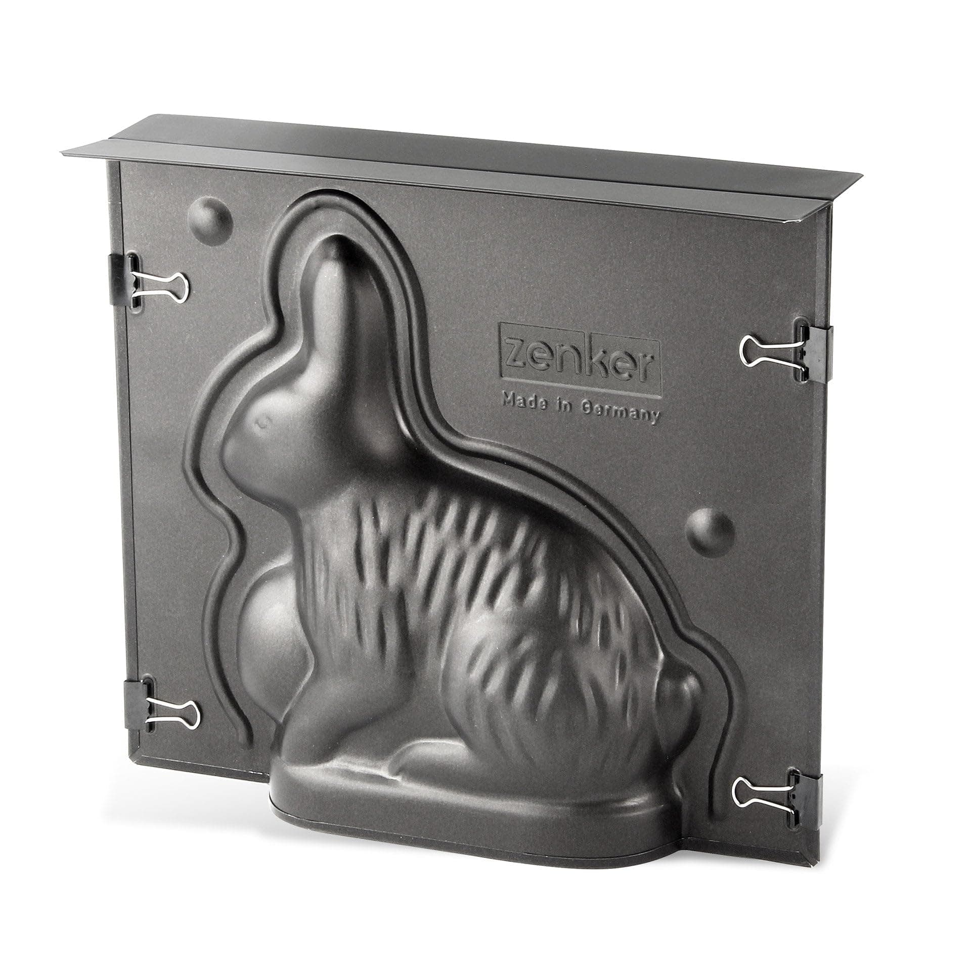 Zenker Hasenbackform Oster Season – 600 ml Füllvolumen – 3D Kuchenform mit Antihaftbeschichtung mit Osterhase als Motiv zum backen – Leckere Deko in Osterhasenform, Hase Angebot bei HelloDeals