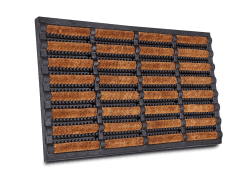 Hanse Home Brushes Fußmatte Kokos und Gummi 40x60cm – rutschfeste Schmutzfangmatte für Innen und Außen, Fußabtreter mit Kokosbürsten Türmatte Wetterfest Schmutzabtreter Outdoor – Schwarz Natur Schwarz Natur 60 x 40 cm (Rechteckig) Angebot bei HelloDeals