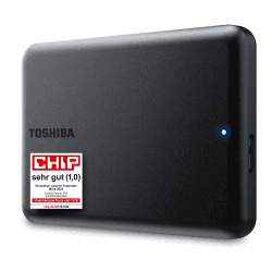TOSHIBA Canvio Partner 2TB Portable 2.5'' Externe Festplatte, USB 3.2, Mac & Windows kompatibel. Xbox, PS4, PS5 (HDTB520EK3AB) Canvio Partner 2 TB Angebot bei HelloDeals