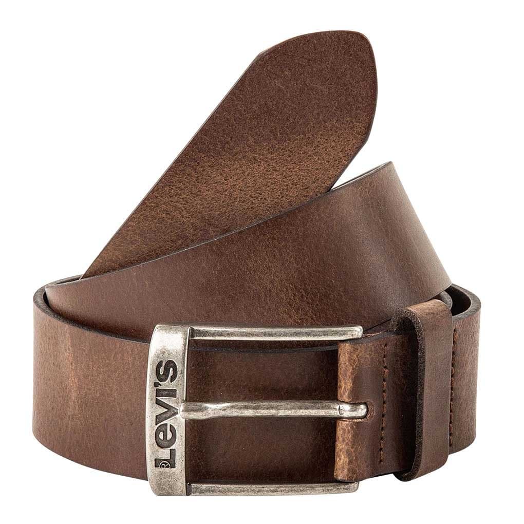 Levi's Herren New Duncan Gürtel 105 Dark Brown Angebot bei HelloDeals