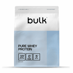 Bulk Pure Whey Protein Pulver | Geschmacksneutral | 26g Protein & 5g BCAAs pro Portion | Whey Konzentrat Shake | Wenig Zucker | Unterstützt Muskelaufbau & Regeneration | Vegetarisch | 1kg Geschmacksneutral 31 Portionen (Pack of 1) Angebot bei HelloDeals