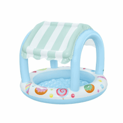 Bestway Planschbecken Sweet Shope mit Sonnenschutzdach 104 x 84 cm Alte Welt Angebot bei HelloDeals