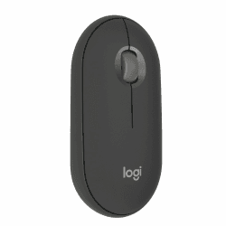 Logitech Pebble Mouse 2 M350s schlanke kabellose Bluetooth-Maus, mobil, leicht, anpassbare Taste, leise Klicks, Easy-Switch für Windows, macOS, iPadOS, Android, ChromeOS - Grafit Graphit M350S Angebot bei HelloDeals