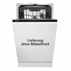 Gorenje GV 520 E10 Vollintegrierbarer Geschirrspüler / Einbau /45cm /11 Maßgedecke /3 Körbe /5 Programme /höhenverstellbarer Oberkorb /vollständiger Überlaufschutz / Eco Programm / Schwarz vollintegriert, E, Ohne Küchenfront Angebot bei HelloDeals